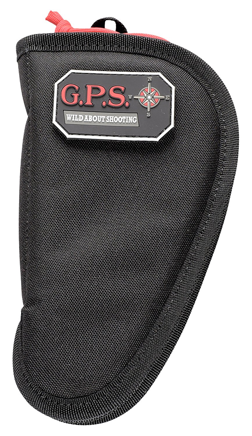 G-Outdoors GPS-1004CPCB Contoured Pistol Case Black Lockable Zipper 4" - GPS