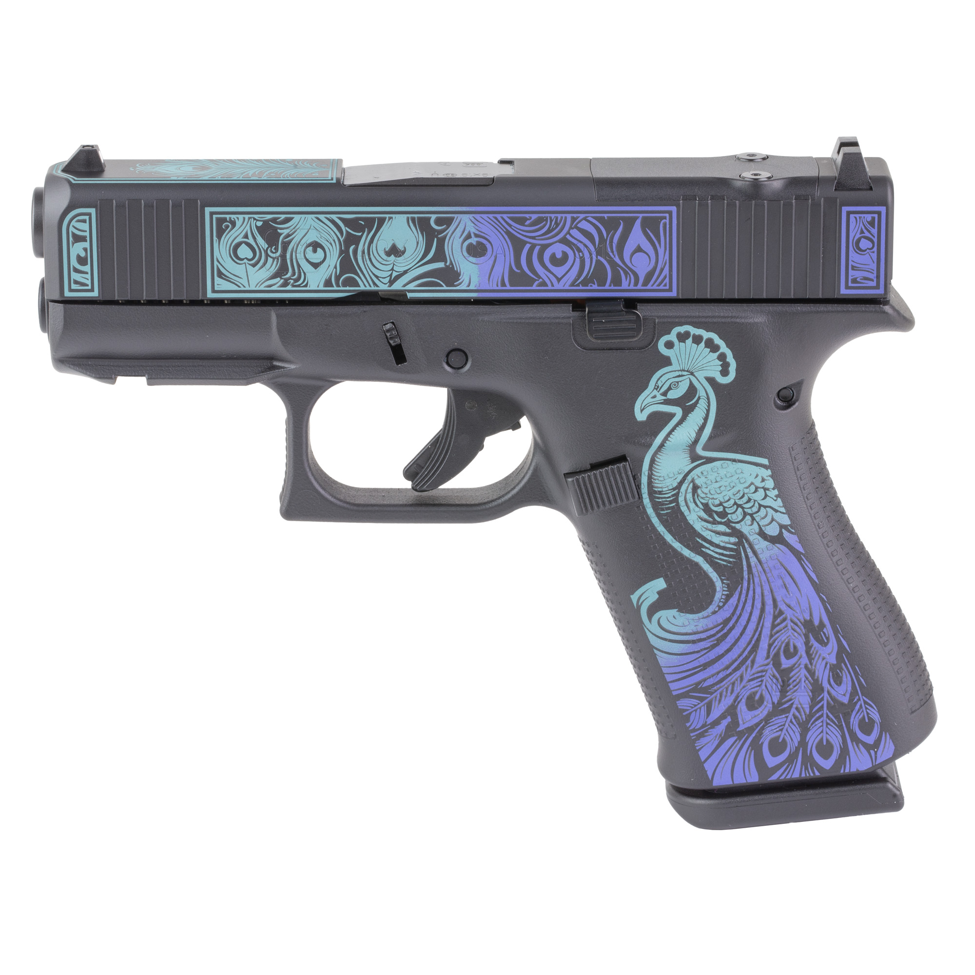 GLOCK 43X M.O.S. Semi-automatic Striker Fired Polymer Frame Pistol