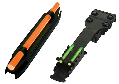 HiViz C3002 C-Series Magnetic Turkey/Deer Sight Set Black Fiber Optic