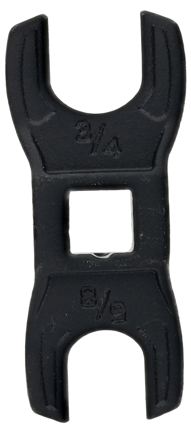 Wheeler 1199465 Muzzle Device & Buffer Tube Crowfoot Wrench Black Steel - Wheeler