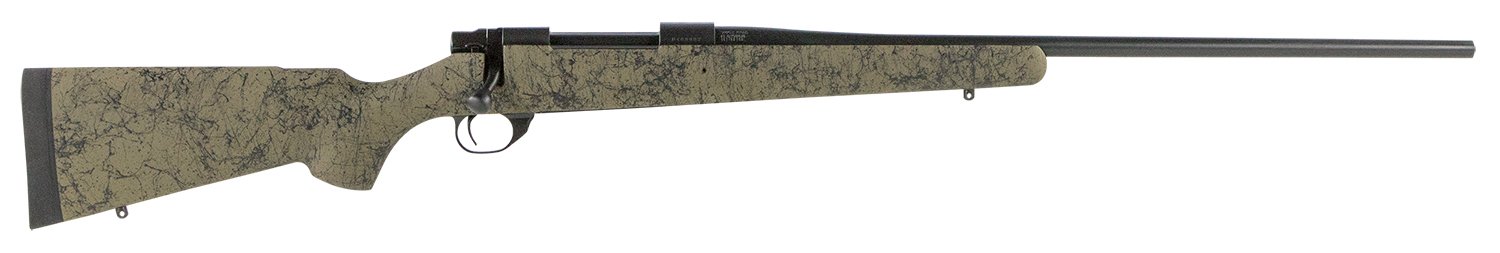 Howa HHS63703 M1500 7mm Rem Mag 24" Green/Black HS Precision Stock - Howa - 7mm Rem Mag