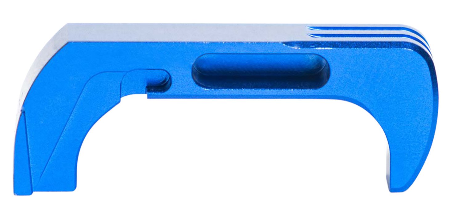 Cross Armory CRG5MCBL Glock Gen4-5 Blue Anodized Aluminum Mag Catch
