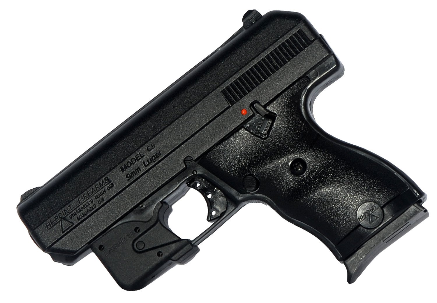 Hi-Point 916LLTGM C9 9mm Luger 8+1 3.50" Black Steel Barrel Powder... - Hi-Point Firearms - 9mm