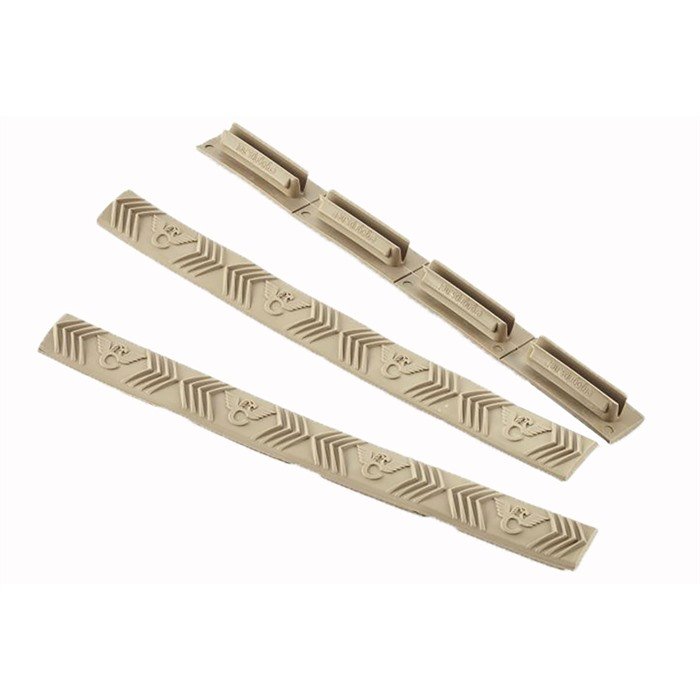 Wilson COMBAT M-LOK RAIL COVER 4-SLOT 3-PACK FDE - WILSON COMBAT