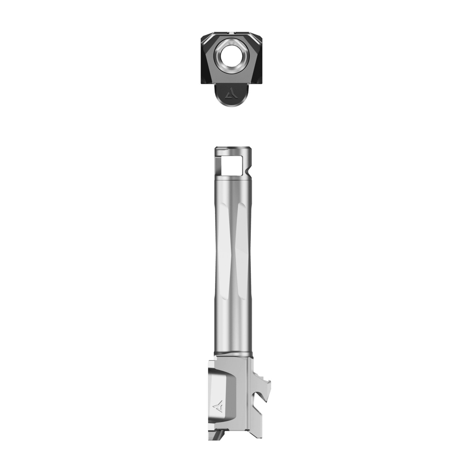 Buy Radian Weapons R0946 Afterburner + Ramjet Grey Fits Ruger RXM Barrel & Compensator Combo Match Grade Barrel BLACK/GREY  online