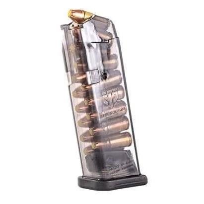 ETS OMGGLK19 Omega 15rd 9mm Magazine Glock 19 Gen1-5 Translucent Smoke