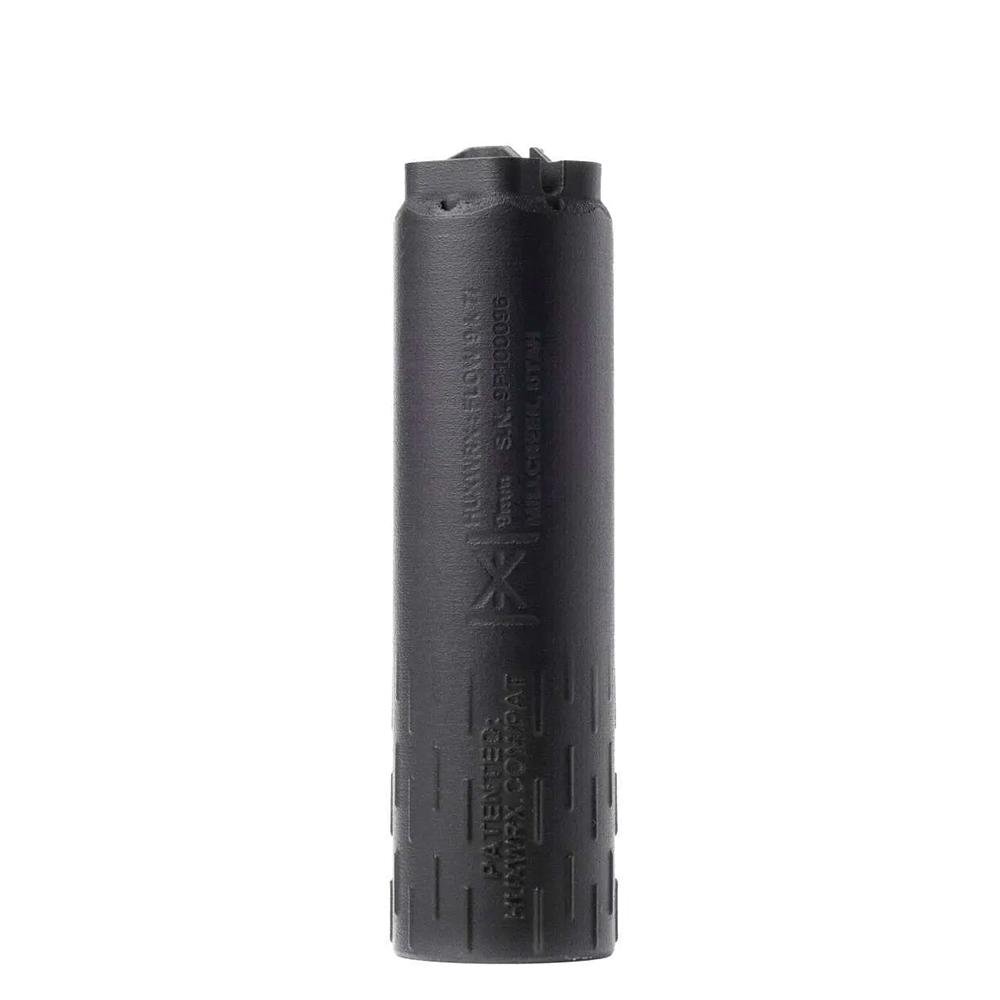 Huxwrx FLOW 9K Ti Suppressor 9mm Titanium Full-Auto Rated - HUXWRX - 9MM