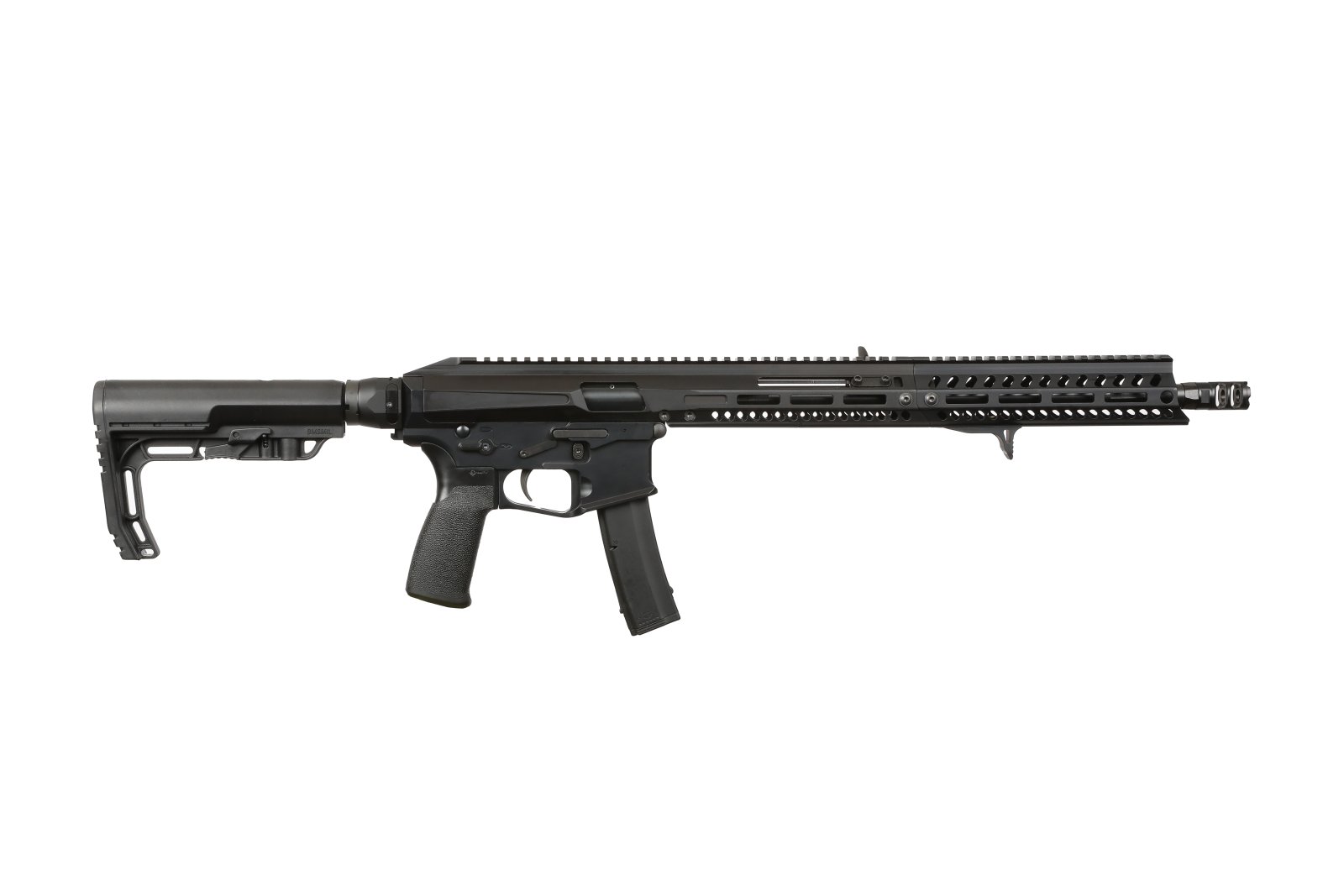 Phoenix POF 02061 9mm 10+1 16.50" Black Cerakote Picatinny Rail - POF USA - 9mm