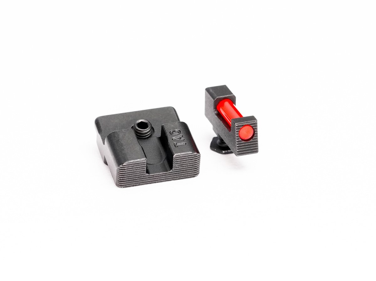 Tag Precision 001BE005PN Glock Slim TSH Fiber Optic Pistol Sights Black