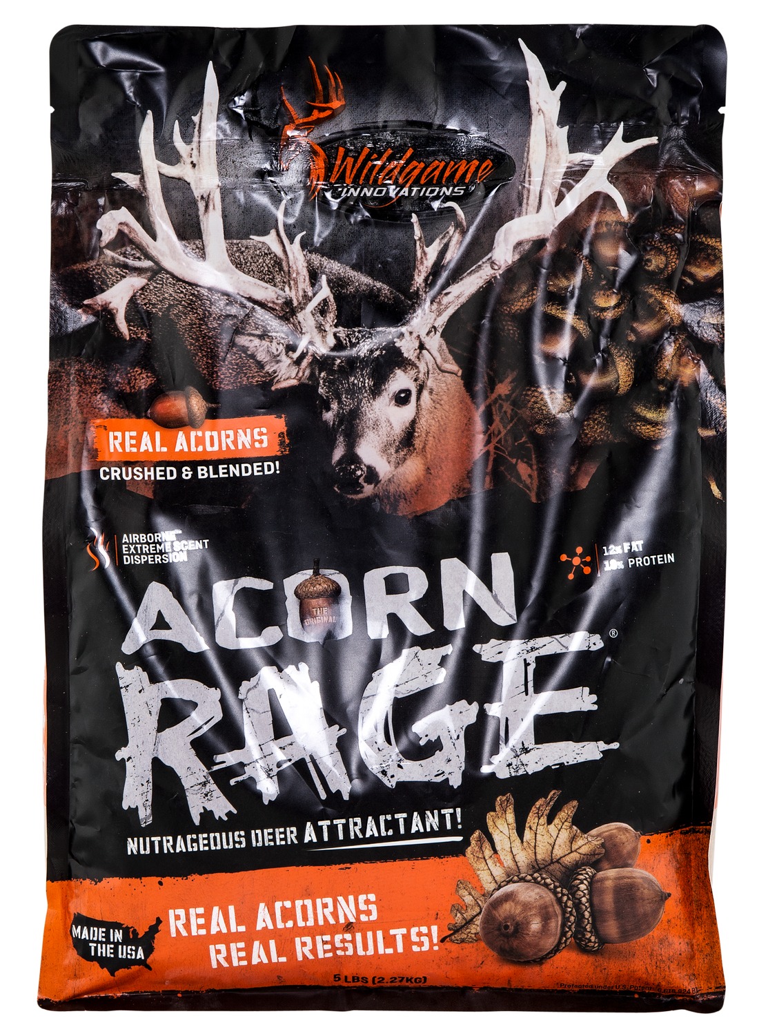 Wildgame WLD381 Acorn Rage Attractant 5 lb Crushed Acorns & Soybean Meal