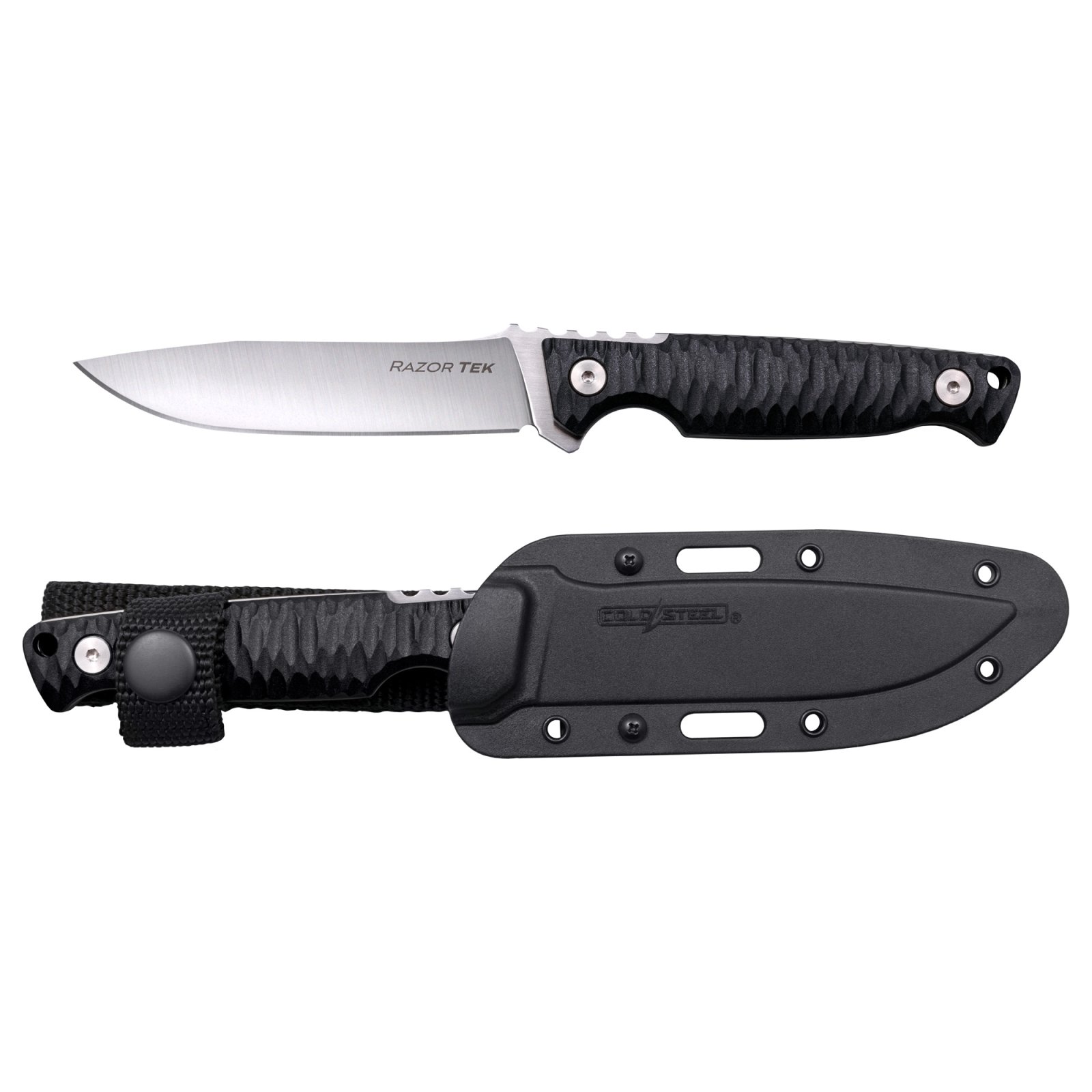Cold Steel CSFX4RZR Razor Tek 4" Fixed Clip Point 4116 SS Blade