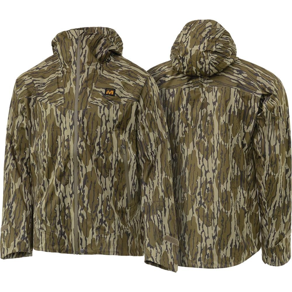 Muddy DV8 Cyclone 3L Rain Jacket Mossy Oak Bottomland XL - GSM Outdoors