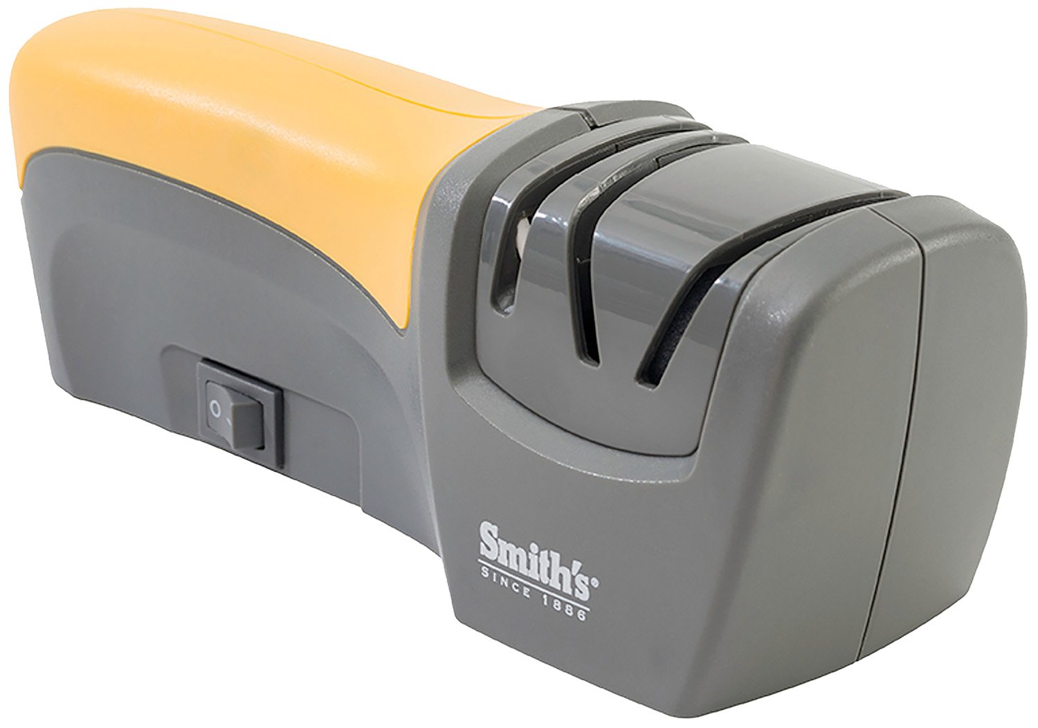Smiths Edge Pro Compact Electric Knife Sharpener 4.0 Pre-set Angles Ceramic Rods Soft-Grip Handle
