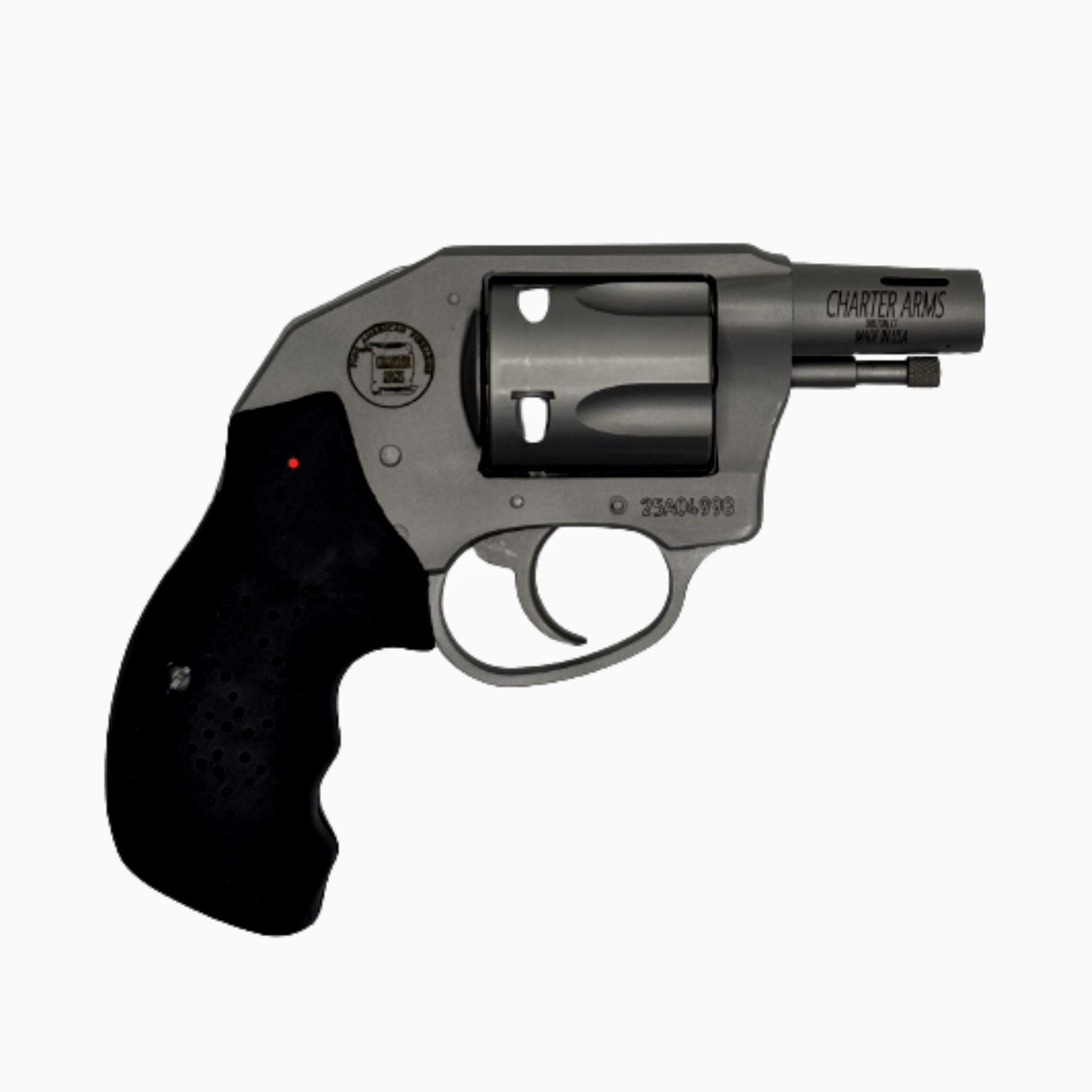 CHARTER ARMS BOOMER 9MM 2IN BARREL 5RD STAINLESS STEEL ALUM FRAME SMOOTH WOOD GRIP CONCEALED HAMMER 79959 - CHARTER ARMS - 9mm
