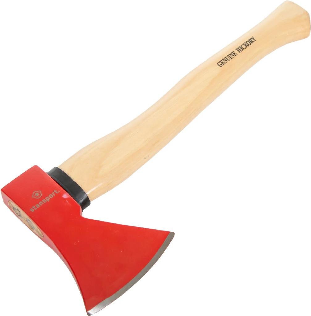 S/SPORT P-11 14 In Hickory Handle High Carbon Steel Head Camp Axe