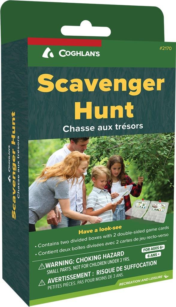 COGHLAN'S 2170 Scavenger Hunt Set 2 Boxes w/ Removable Dividers, Ages 6+