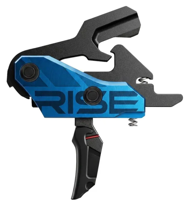 RISE T24DEFFBB AR Trigger 4.5lb Flat Black Interchangeable Blade - Rise Armament