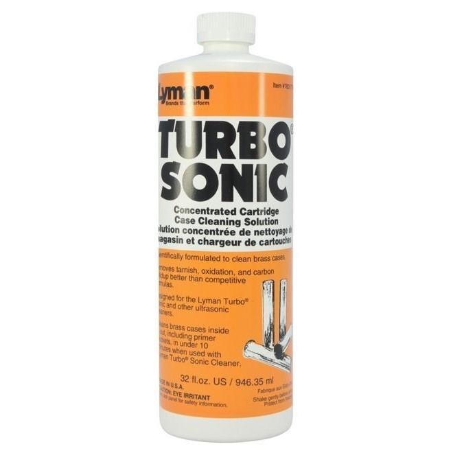 Lyman 7631714 Turbo Sonic Case Cleaning Solution 32oz Bottle - Lyman