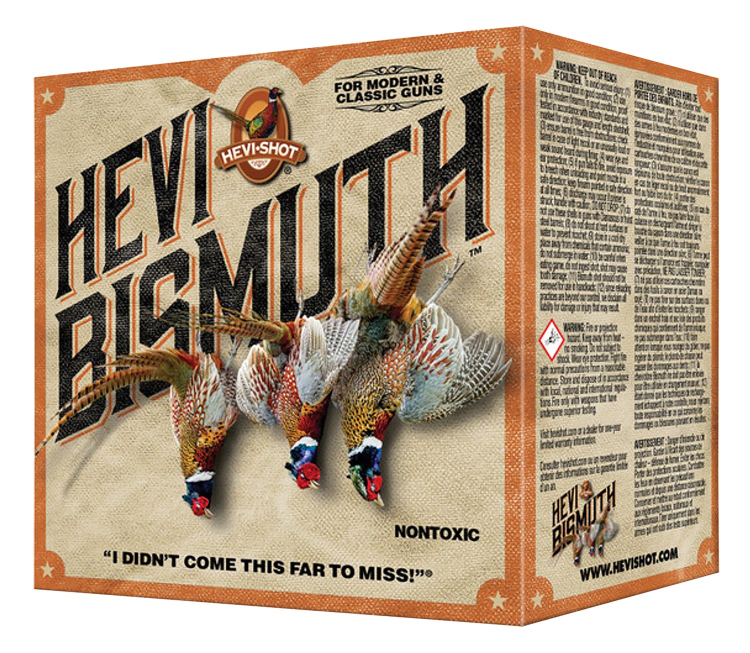 HEVI-Shot HS16713 HEVI-Bismuth Upland 16Gauge 2.75" 1 1-8oz Bismuth 3Sho...