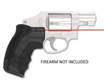 Crimson Trace LG-350 Laser Grip S&W J-Frame Round Butt Red Laser - Crimson Trace