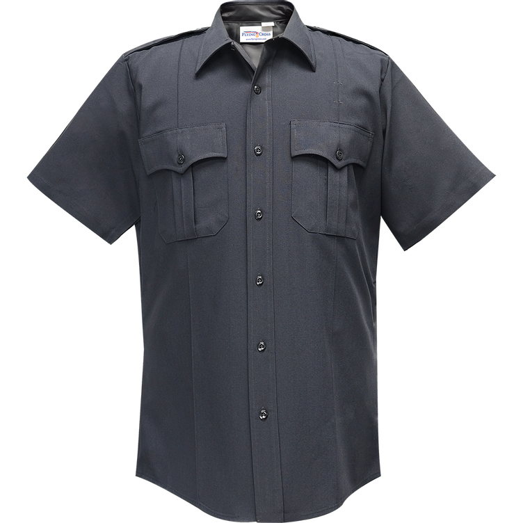 Command Short Sleeve Shirt w/ Zipper - Flying Cross