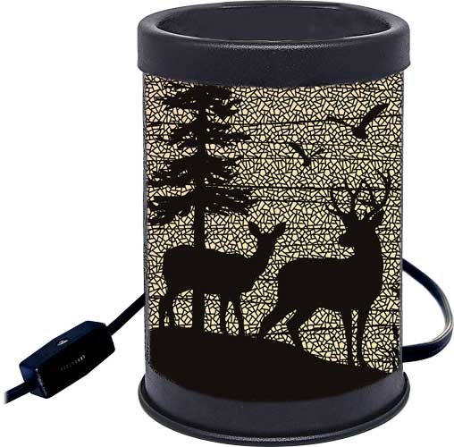 River's Edge 2882 Deer Silhouette Candle Warmer 120V