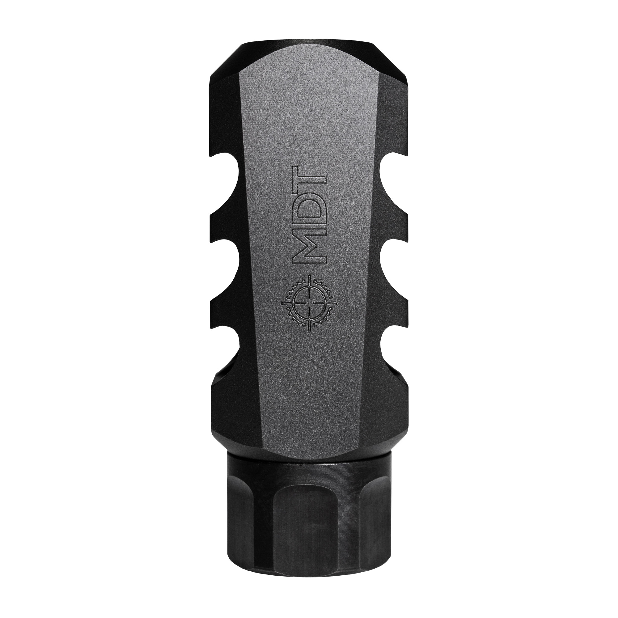 MDT 103636-BLK Elite Muzzle Brake 223 Rem 1/2-28 Threads Black