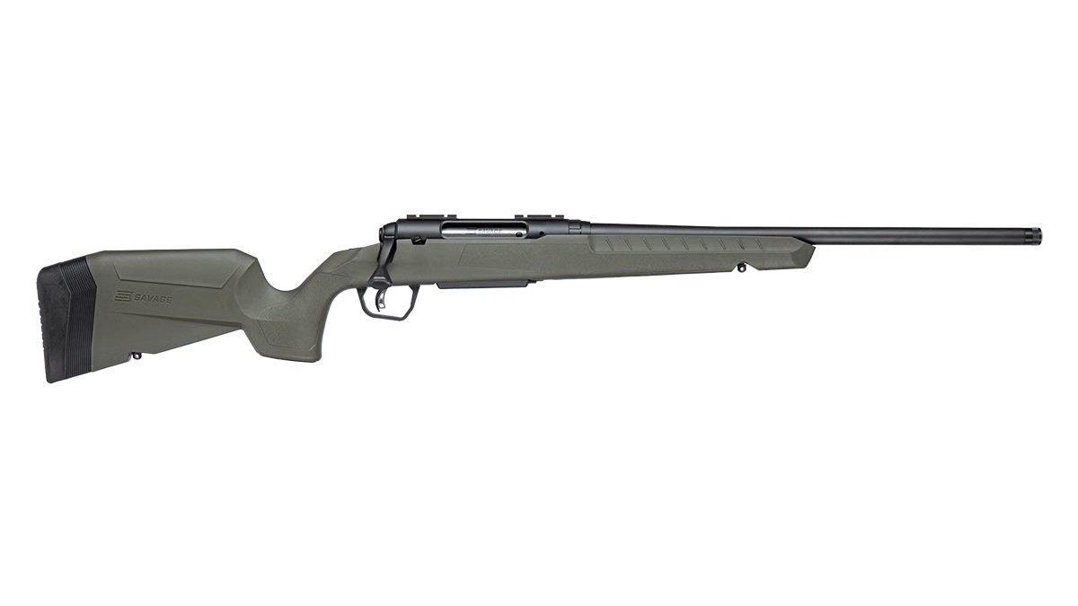 Savage Axis 2 G4 Rifle 350 Legend 18 in. Black/Green Stock 4 rd.