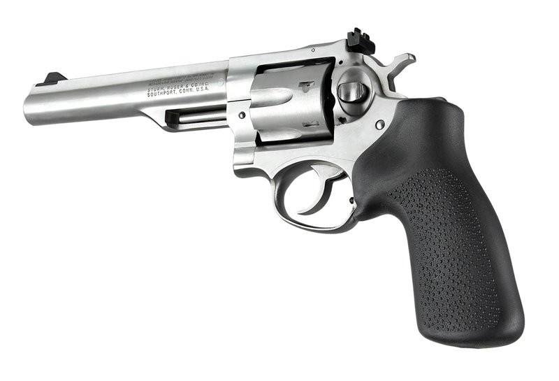 Buy Hogue 80010 Rubber Grip for Ruger GP100 & Super Redhawk No Finger Groove online