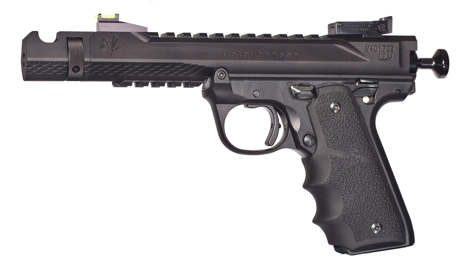 Volquartsen Black Mamba VF4M-0026 22LR 4.5in Black Anodized 10+1 Pistol - Volquartsen - 22LR