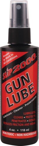 Slip 2000 60009 Gun Lube 4oz Pump Bottle Synthetic Lubricant