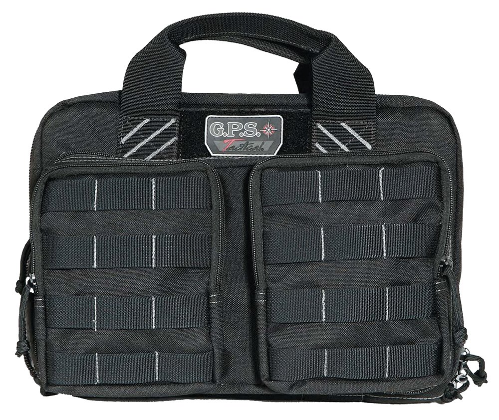 G Outdoors GPS-T1311PCB Tactical Quad +2 Pistol Range Bag Black