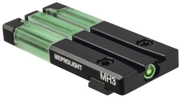 MAKO/MEPROLIGHT Fiber-Tritium Bullseye Sight Sig Sauer P226 Rear Sight GRN