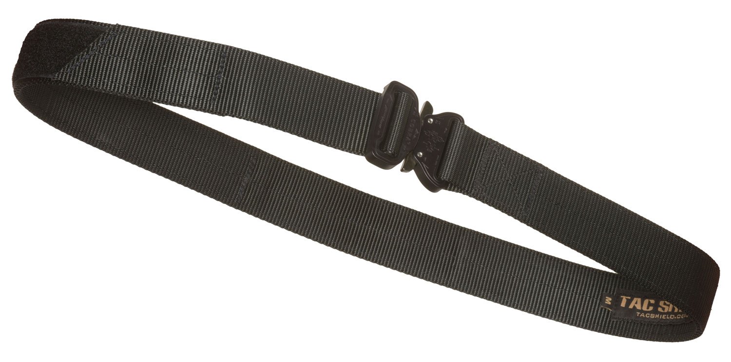 Tacshield T303XLBK Tactical Gun Belt Black 42-46" 1.75" Wide