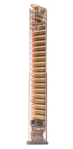 ETS SW9-MP-40 Smith & Wesson M&P 40-Round 9mm Polymer Magazine Translucent