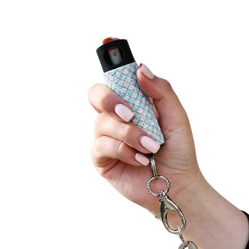 GuardDog Bling It On Mermaid Pepper Spray 18% OC 16ft Range - GuardDog