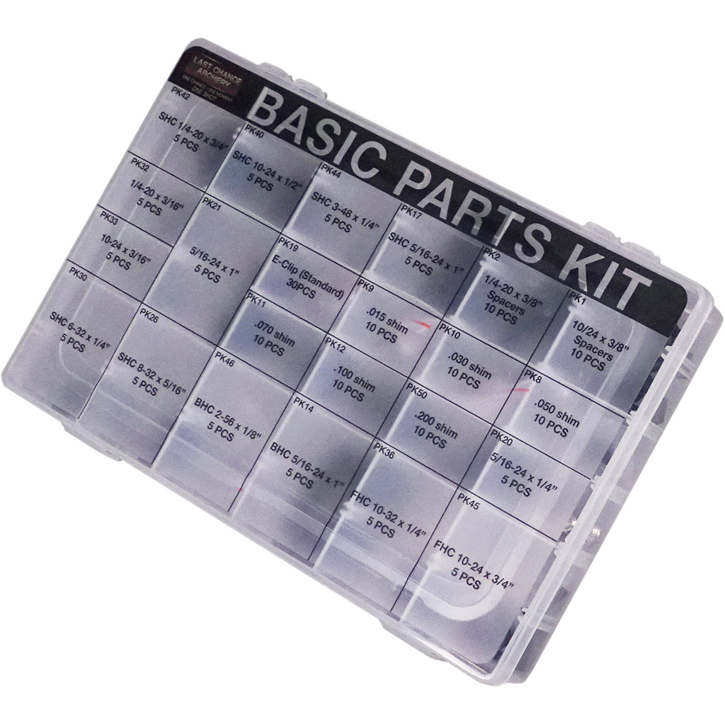 Last Chance BPK1001 Basic Parts Kit, 310 Pieces, Screws & Bolts Assortment