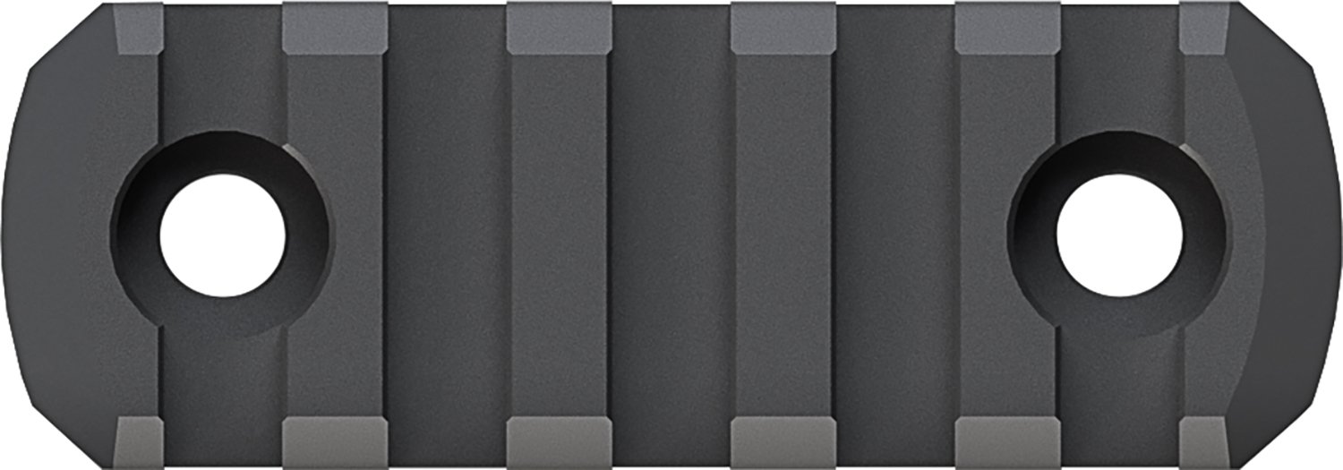 Magpul MAG581 M-LOK Aluminum Rail 5 Slot Black 2.5" with Hardware - Magpul Industries