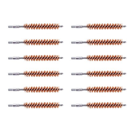 Buy BROWNELLS DOUBLE-TUFF BRONZE RIFLE BRUSH 338 CALIBER 12 PACK online