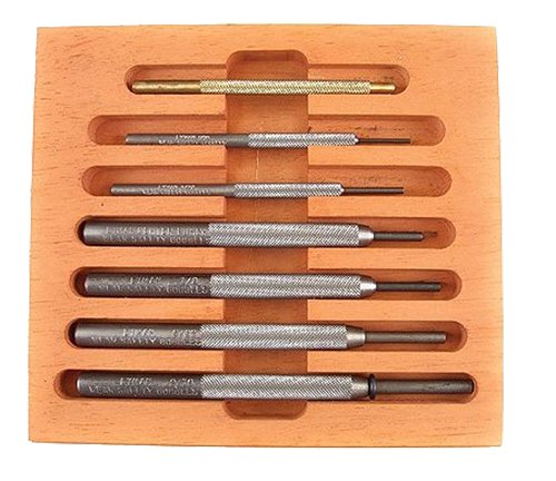 Lyman Punch Set Gunsmith Steel 7 pc 7031273 - Lyman - STEEL