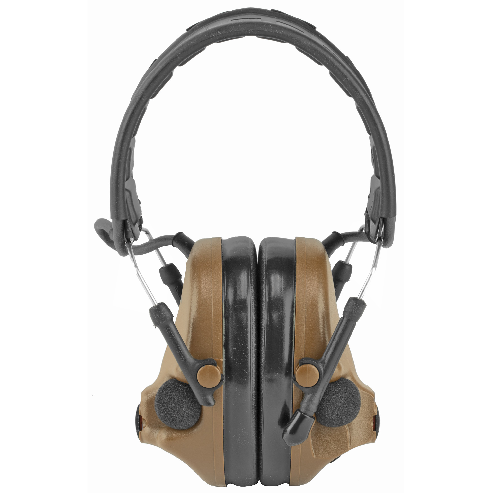 3M Peltor ComTac V Electronic Earmuff Headband Foldable Coyote Brown