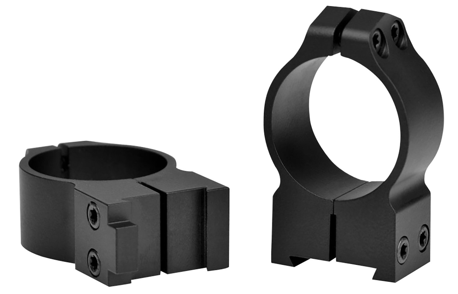 Warne 15BM CZ 550 Maxima Matte Black 30mm High Scope Rings - Warne - 30MM