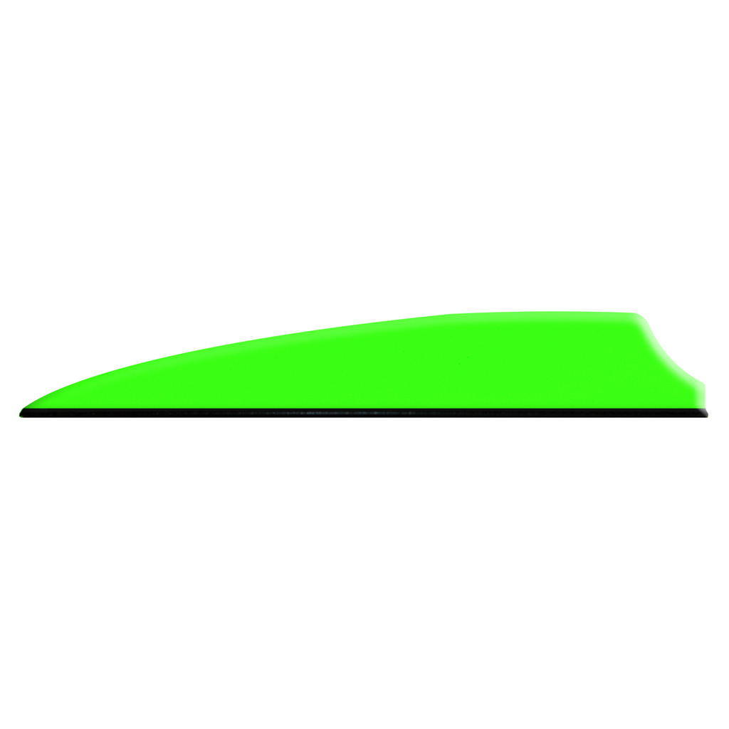 Buy Q2i Fusion X-II Vanes Neon Green 3 In 100pk Shield Cut Design online