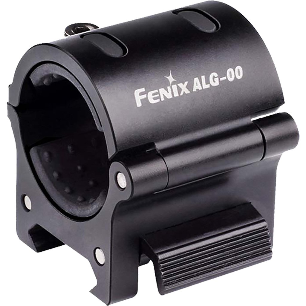 Fenix ALG-00 Flashlight Mount, Quick-Release, Adjustable 22.5-26mm, Black
