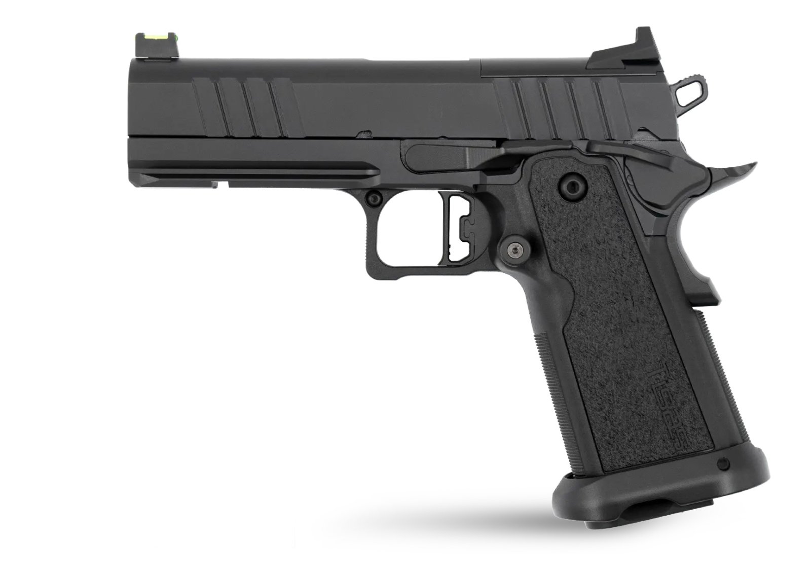 Tisas 12700002 1911 CARRY Double Stack 9mm 4.25" Black QPQ Semi-Auto Pistol
