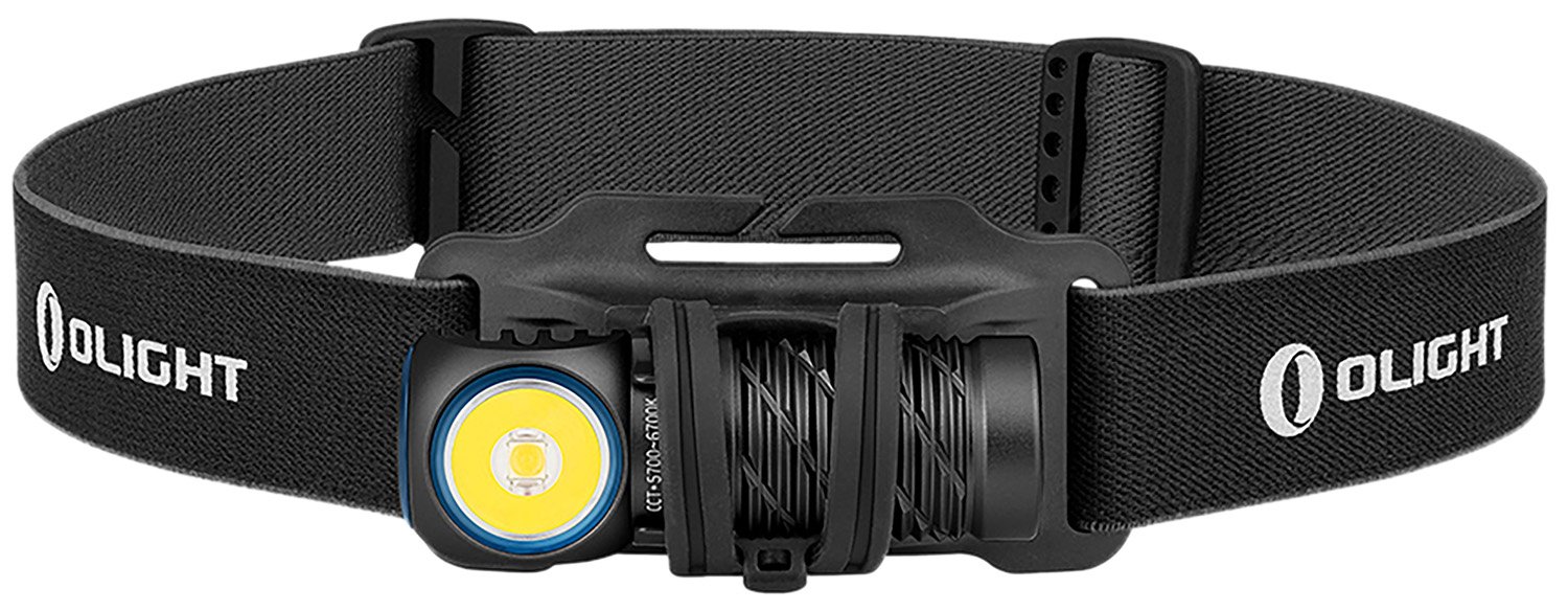 Olight PERUN2MINIBKCW Headlamp 1100 Lumens Black Anodized IPX8 Waterproof