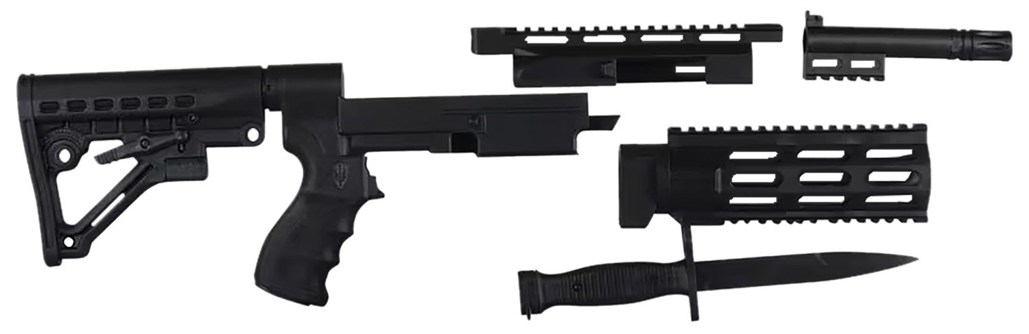 Archangel AA597R AR-15 Style Conversion Stock Black Synthetic 6-Position