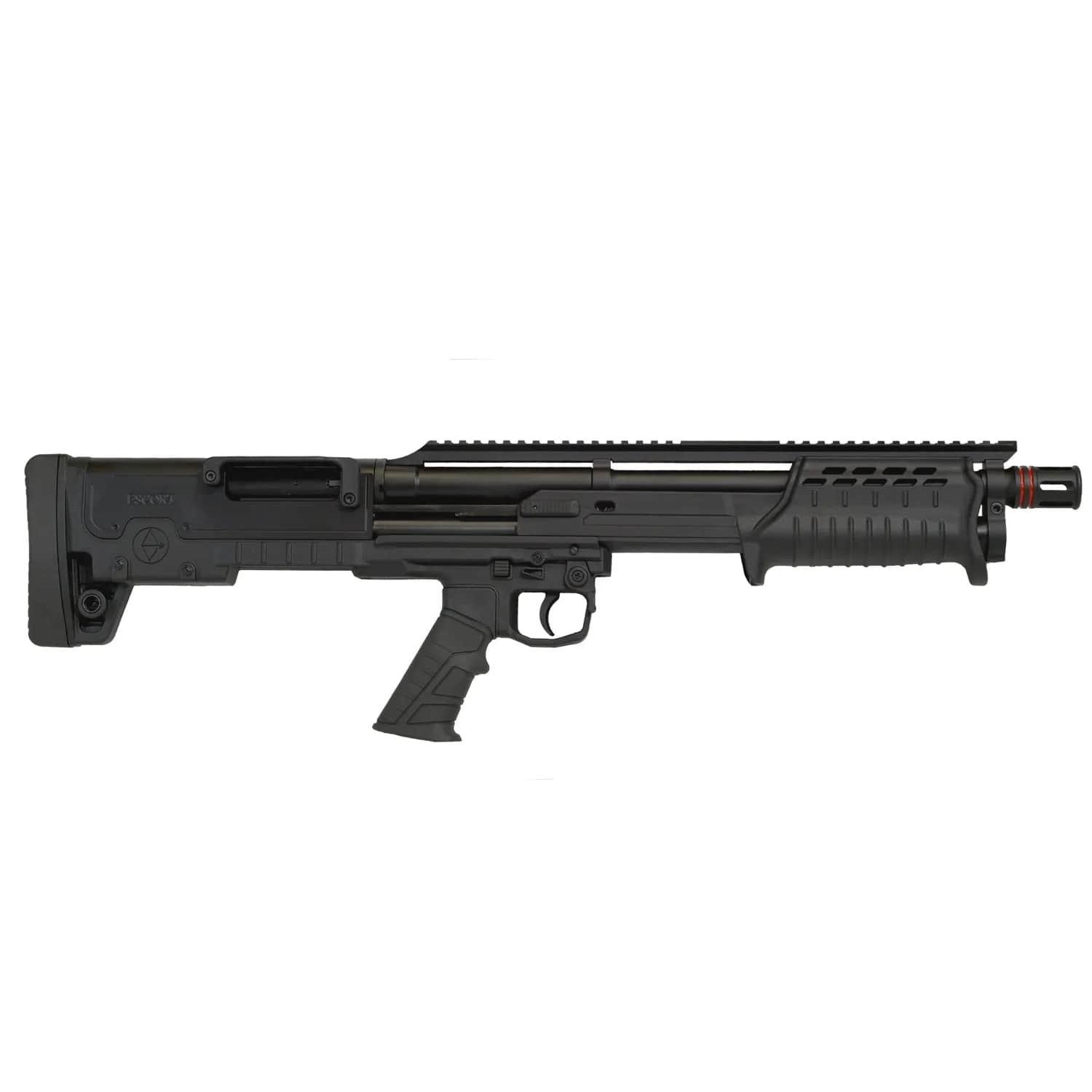 Escort BullTac PX 12GA 18" Pump Shotgun, 5+1 Cap, Picatinny Rail, Black
