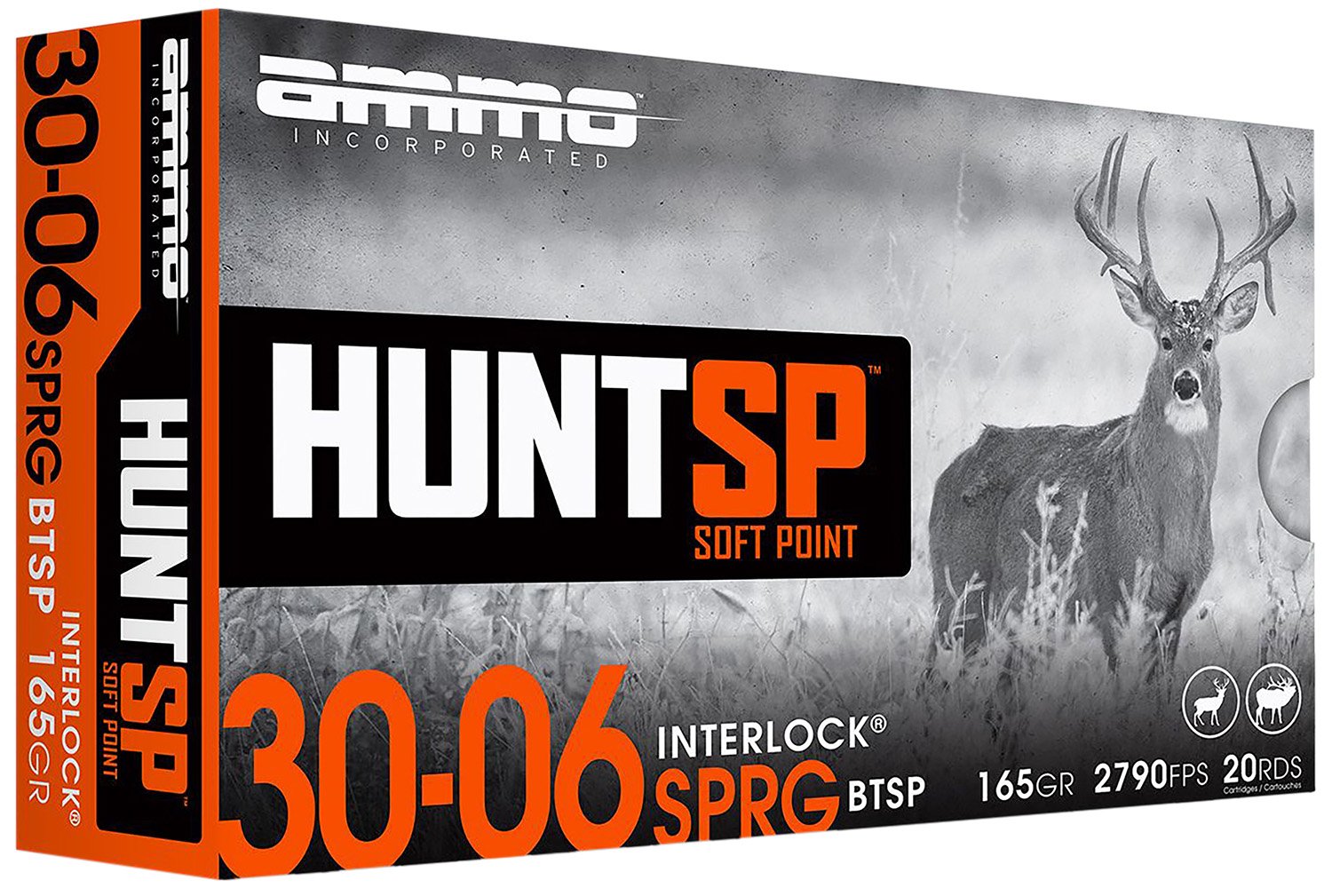 Ammo Incorporated 3006165SP-A20 30-06 SPRG 65 Gr 20/Box Rifle Ammo