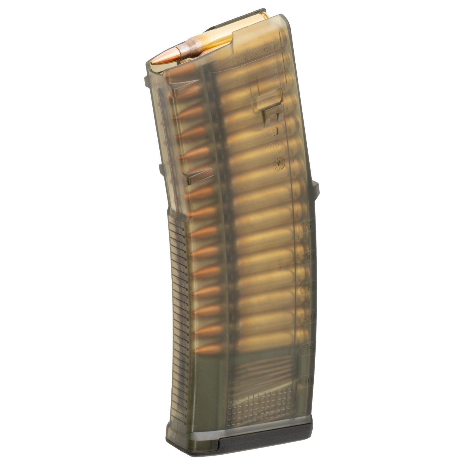 Buy Magpul MAG1417 TMAG 30RD AR/M4 GEN M3 223/556 Olive Drab Translucent online